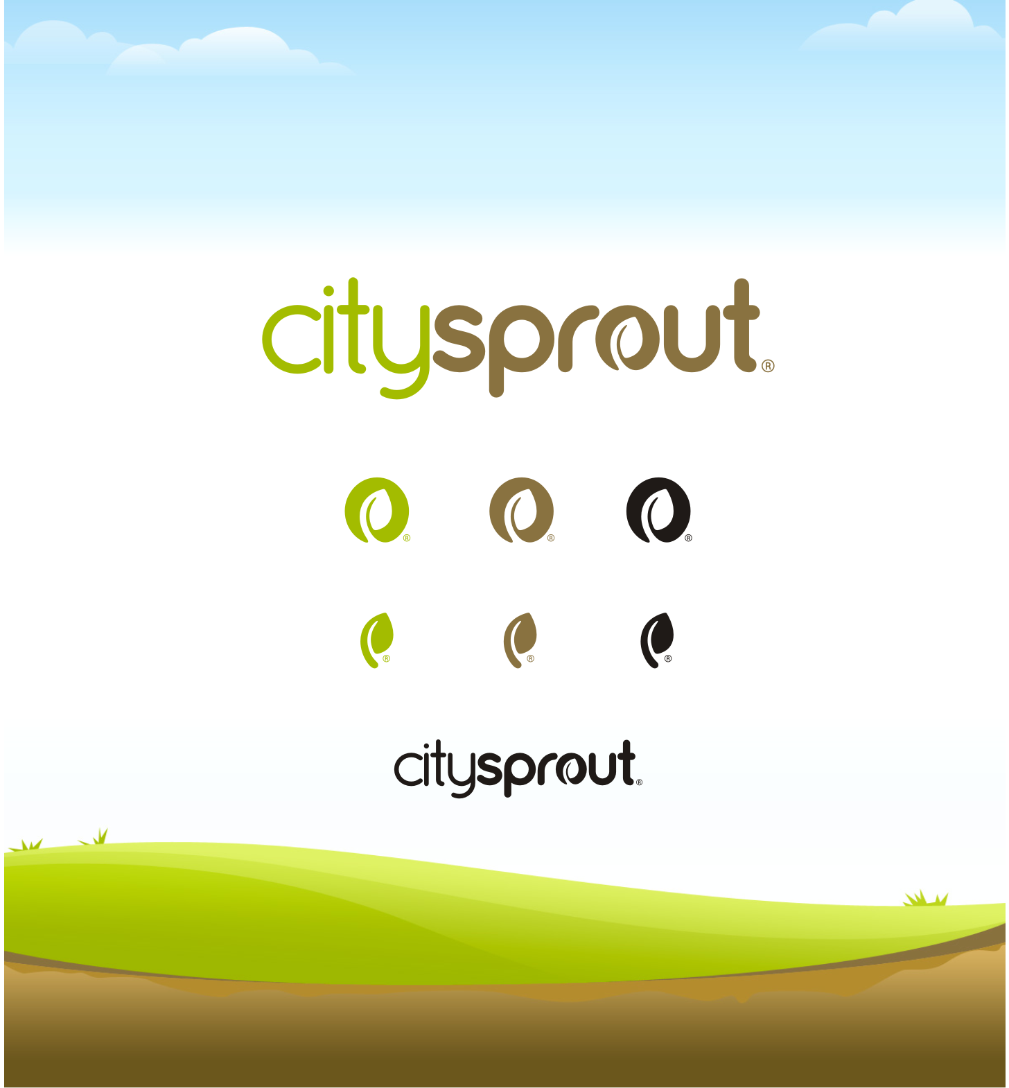 为CitySprout创建下一个标志