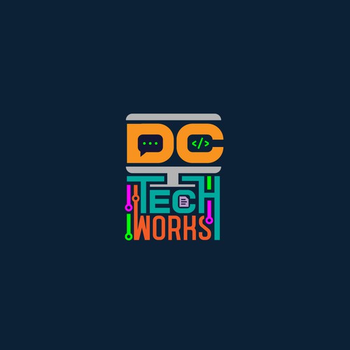 Logo concept for DC Techworks