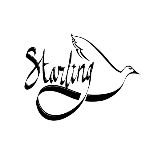 Online Retail Fashion Logo design for Starling