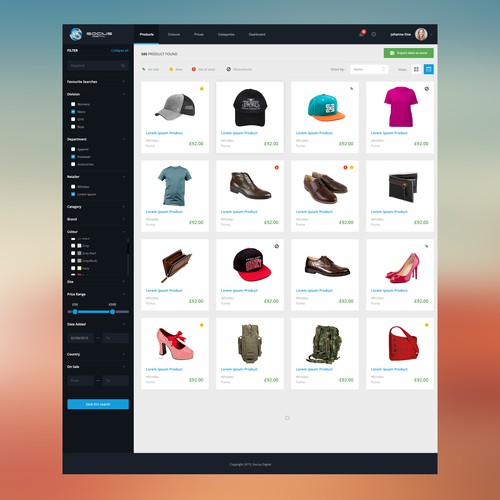 Online Shopping Mall Design Concept