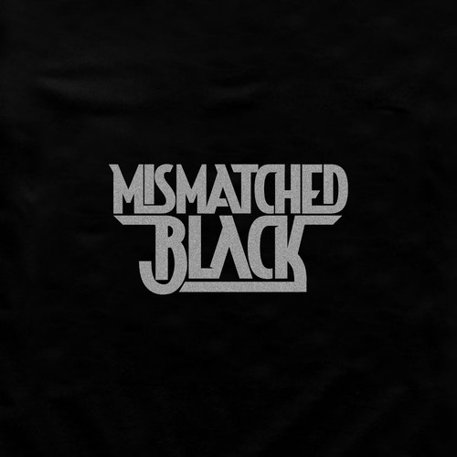 Bold. masculine logo for Mismatched Black