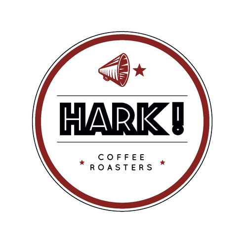 Creative logo for high quality coffee roasting company