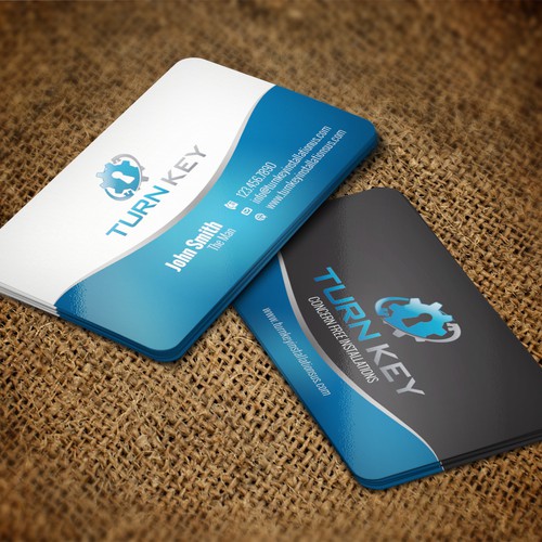 Help TURN KEY with a new stationery