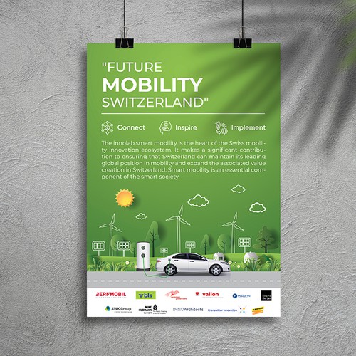 Leaflet design for Future Mobility