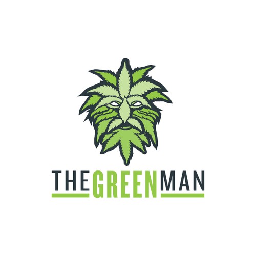 Create a funky logo for a Master Grower of Medical Marijuana - The Green Man