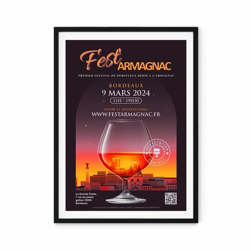 Fest Armagnac Poster Design