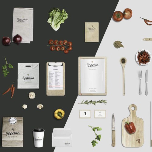 Brand Identity - Gastronomia Rosticceria l'Appetito