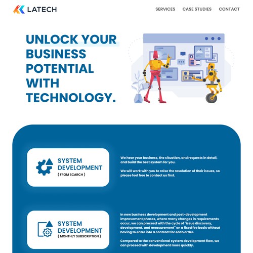 IT company website