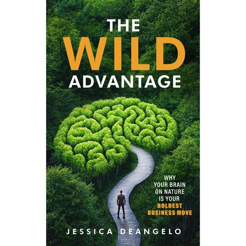 Inspirational business guidance & leadership book cover design