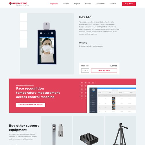 Product Single page