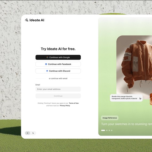 Design Template - Web Login