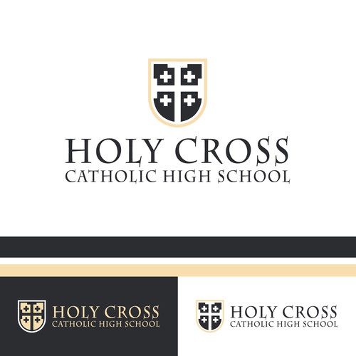 Crest logo for Catholic elementary school