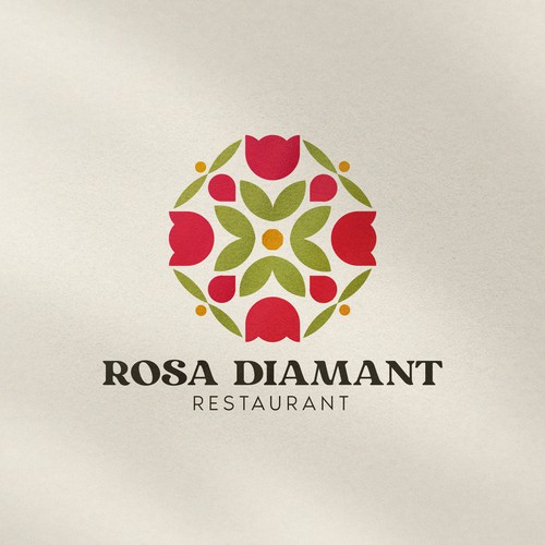 logotype Rosa Diamant Restaurant