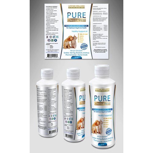Guarenteed Winner!  Looking for an elegant label design for a premium pet health product