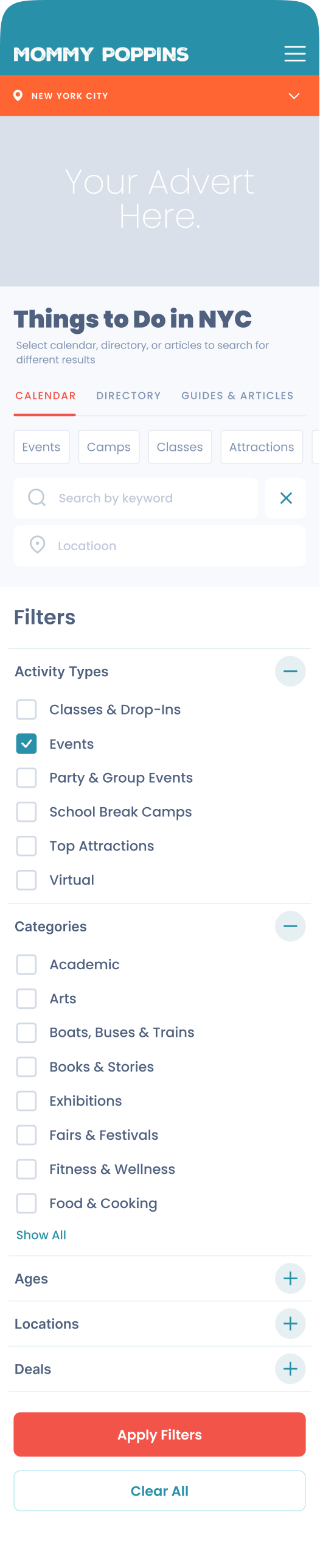 Search Page Refresh