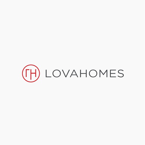 Lova Homes Logo Design