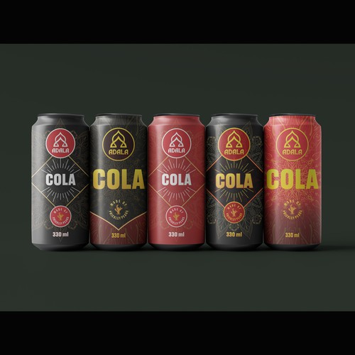 Adala Cola Label Design
