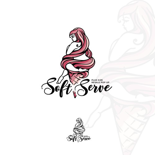 Logo for plus-size women's clothing.