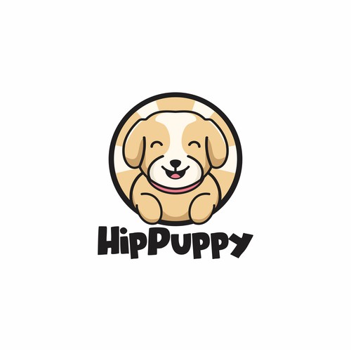 HipPuppy. Logo for Hipster dog store & website