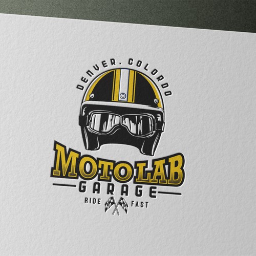 motolab garage logo
