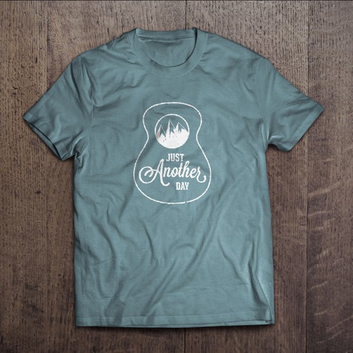 T-shirt design for Singer-Songwriter