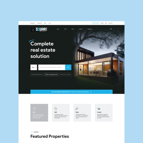 Real Estate Landing Page