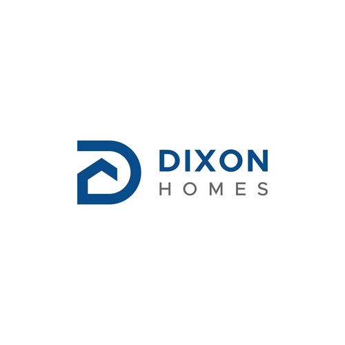Dixon Homes的徽标设计