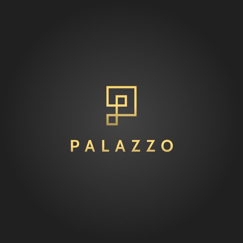 Palazzo logo concept design