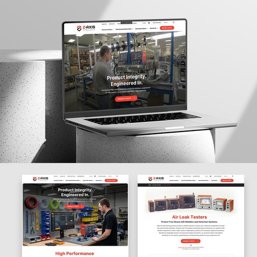 Zaxis – Premium B2B Corporate Website.