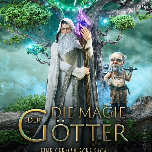 "Die Magie der Götter" Norse Fantasy Book Cover III