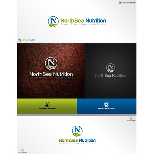 Create a logo for NorthSea Nutrition, nonGMO, organic, proven by science nutritional supplements