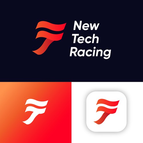 New Tech Racing Logo Design