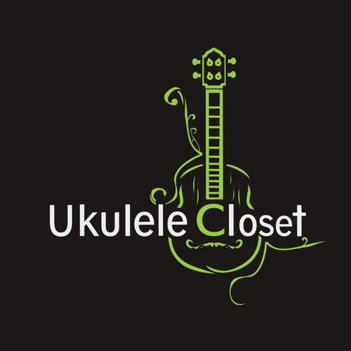 Logo for ukulele closet