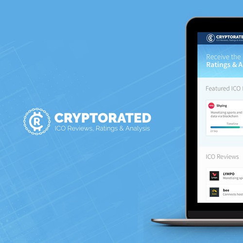 Website design for Cryptorated