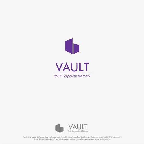 vault logo concept