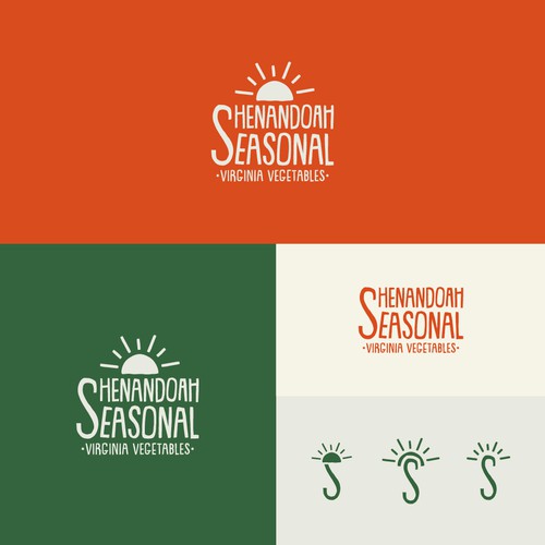 Shenandoah Seasonal Logo Design
