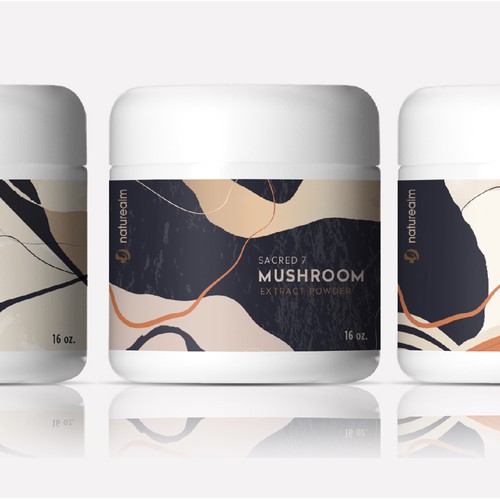 Mushroom Powder Packaging Redesign