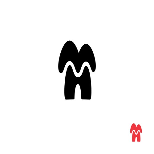 MH Monogram Concept for Mushroom Business