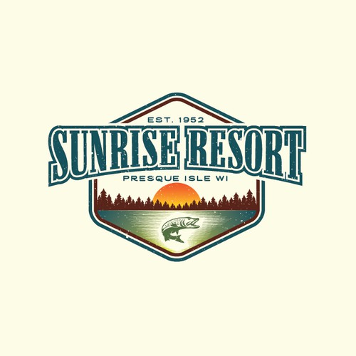 Hister logo concept for a family owned resort