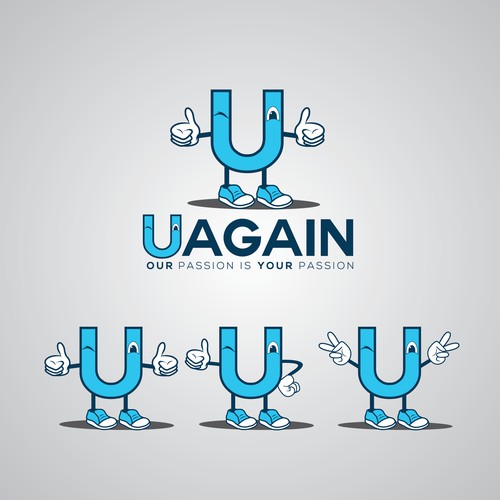 Logo for "Uagain"