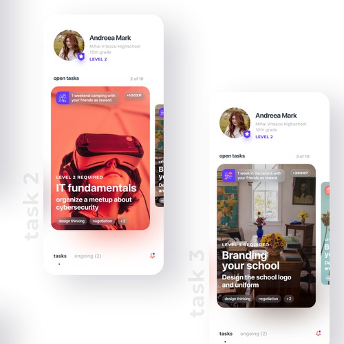 Skill learning educational app