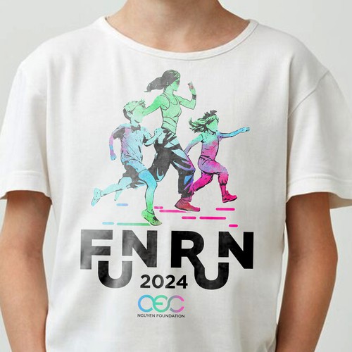 OEC Nguyen Foundation – Fun Run 2024 T-Shirt Design