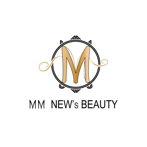 Sophisticated visual for a beauty salon logo