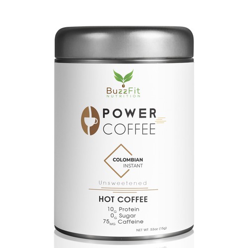 Power Coffee Pouch Design # 2