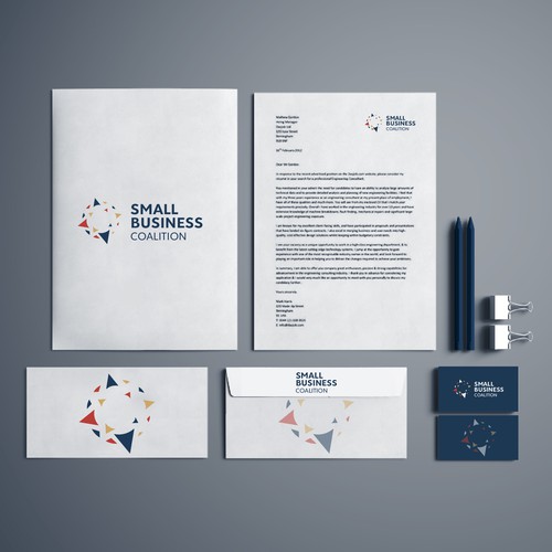 Small Business Coalition Logo Mockup