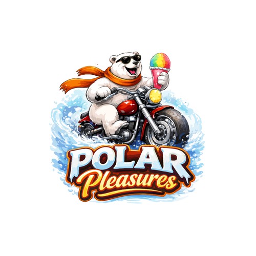 Polar Pleasures logo.
