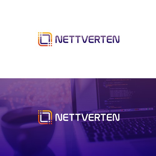 Modern logo for Nettverten