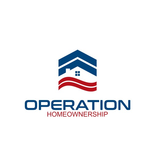 Logo for an institution that specializes in education for military members on homeownership.