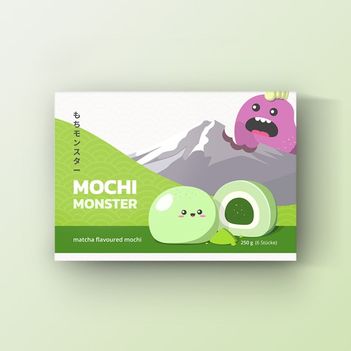 Packaging designs for Mochi