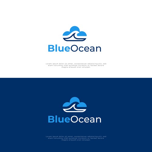 logo concept for Blue Ocean